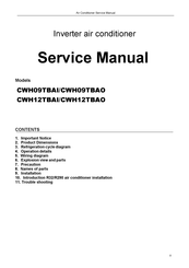 TCL CWH12TBAI Service Manual