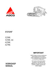 AGCO FENDT 5250L AL Workshop Manual