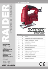Raider RD-JS31 User Manual