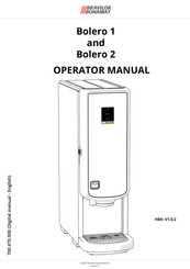 Bravilor Bonamat Bolero 1 Operator's Manual