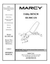 Impex MARCY SB-300CAM Owner's Manual