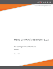 Arris DCX3635 Installation Manual