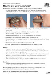 NHS Easyhaler Manual