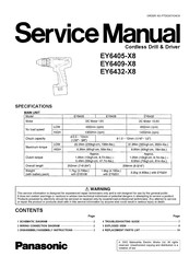 Panasonic EY6432-X8 Service Manual