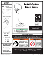 SPALDING 378-UK-003 Owner's Manual