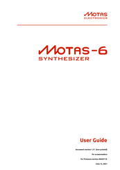 Motas Motas-6 User Manual