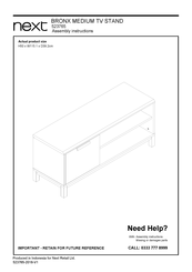 Next 523765 Assembly Instructions Manual