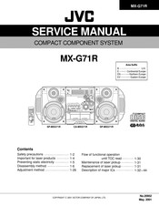 JVC MX-G71R Service Manual