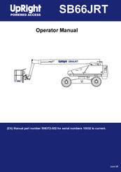 Upright SB66JRT Operator's Manual