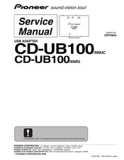 Pioneer CD-UB100/UC Service Manual