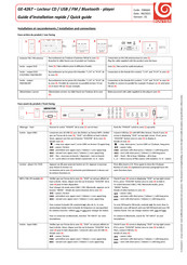 Bouyer GE 4267 Quick Manual