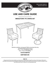 HAMPTON BAY 690 132 Use And Care Manual