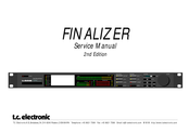 TC Electronic Finalizer Service Manual