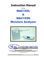 MAC MAC155H Instruction Manual