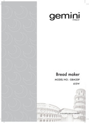GILMAN Gemini GBM20P Manual