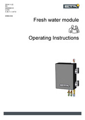 eta Fresh water module 33 Operating Instructions Manual