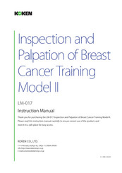 KOKEN LM-017 Instruction Manual