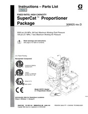Graco SuperCat 232721 Instructions-Parts List Manual