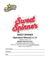 Magic Play SWEET SPINNER Operation Manual