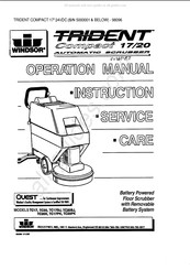 Windsor Trident Compact TC20BJ Operation Manual