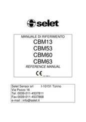 SELET CBM60 Reference Manual