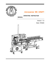 Microcanner MC CRAFT Operating	 Instruction