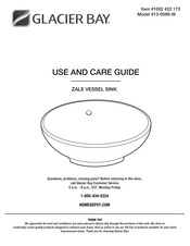 Glacier bay 1002 422 173 Use And Care Manual