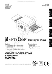 Middleby Mighty Chef TC021140066 Owner's Operating And Installation Manual