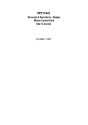 NPM PPCI7443 User Manual