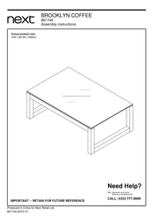 Next 661744 Assembly Instructions Manual