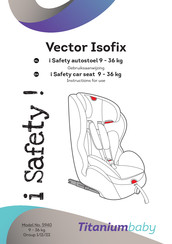 Titaniumbaby i Safety Vector Isofix Instructions For Use Manual