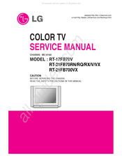 LG RT-21FB70RX Service Manual
