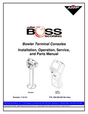 AMF Boss 400-286-003 Installation, Operation, Service, And Parts Manual