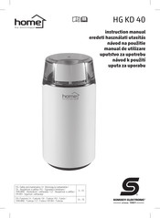Somogyi Elektronic home HG KD 40 Instruction Manual