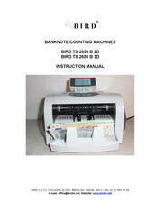 BIRD TS 2650 B 2D Instruction Manual