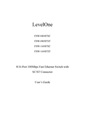 LevelOne FSW-0800FXT User Manual