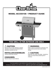 Char-Broil 463350108 Product Manual