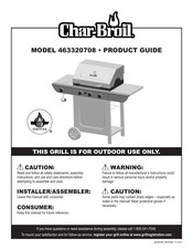 Char-Broil 463320708 Product Manual