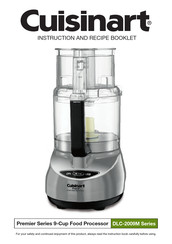 Cuisinart DLC-2009M Series Instruction Manual