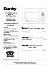 Danby DMW104W Owner's Manual