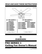 Emerson CF711WB02 Instructions Manual