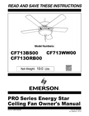 Emerson CF713BS00 Owner's Manual