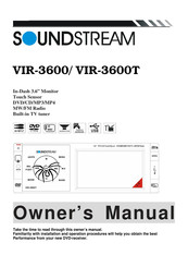 Soundstream VIR-3600 Owner's Manual