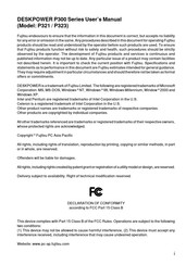 Fujitsu DESKPOWER P321 User Manual