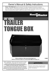 HAUL MASTER 66244 Owner's Manual & Safety Instructions