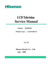 Hisense LCD42V68PAM Service Manual