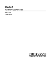 Intergraph StudioZ User Manual