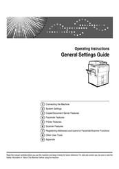 Ricoh 7650 Operating Instructions Manual