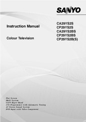 Sanyo CP29YS2S Instruction Manual
