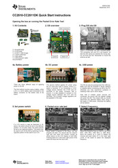 Texas Instruments CC2510 Quick Start Instructions